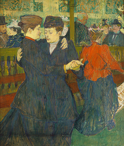 konfigurieren des Kunstdrucks in Wunschgröße Im Moulin Rouge. 1892. von Toulouse-Lautrec, Henri