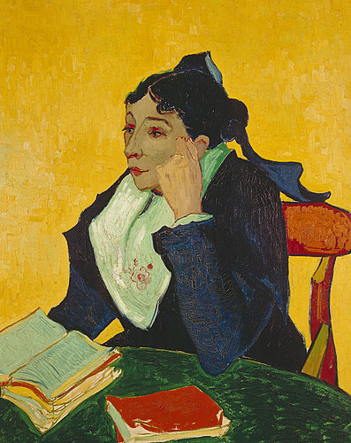 konfigurieren des Kunstdrucks in Wunschgröße Die Arlesienne (Madame Ginoux). 1888 von Van Gogh, Vincent