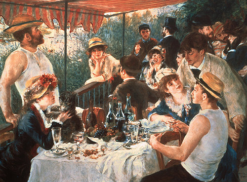 konfigurieren des Kunstdrucks in Wunschgröße Das Frhstck der Ruderer 188081 von Renoir, Pierre-Auguste