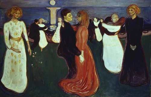 konfigurieren des Kunstdrucks in Wunschgröße Der Tanz des Lebens. 1899/1900. von Munch, Edvard