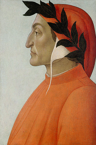 konfigurieren des Kunstdrucks in Wunschgröße Bildnis von Dante Alighieri. von Botticelli, Sandro