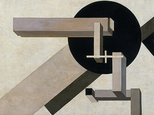 konfigurieren des Kunstdrucks in Wunschgröße Proun 1 D. Um 1919 von Lissitzky, El