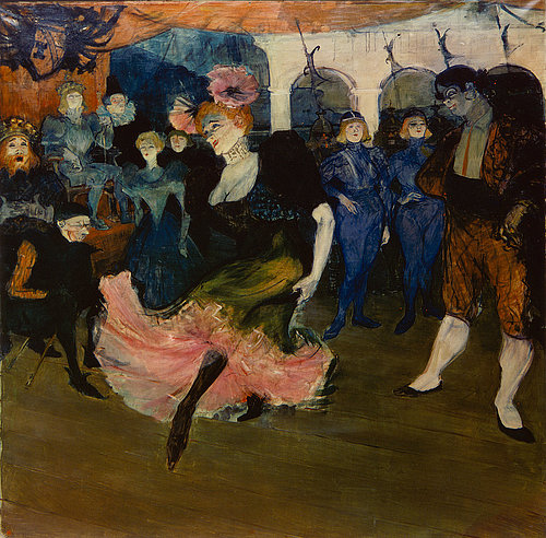 konfigurieren des Kunstdrucks in Wunschgröße Marcelle Lender tanzt den Bolero aus Chilpric 1896 von Toulouse-Lautrec, Henri