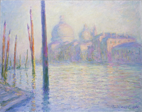 konfigurieren des Kunstdrucks in Wunschgröße Venedig, Santa Maria de la Salute. 1908 von Monet, Claude
