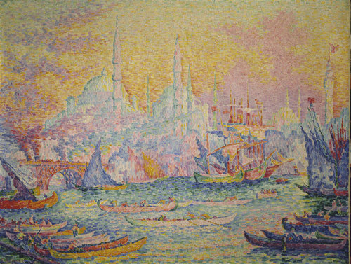konfigurieren des Kunstdrucks in Wunschgröße Ansicht von Istanbul. 1907 von Signac, Paul