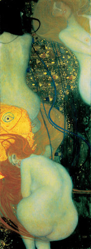 konfigurieren des Kunstdrucks in Wunschgröße Goldfische. 1901/1902. (D.124) von Klimt, Gustav