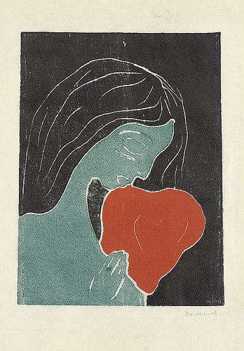 konfigurieren des Kunstdrucks in Wunschgröße Das Herz. 1898-99 von Munch, Edvard
