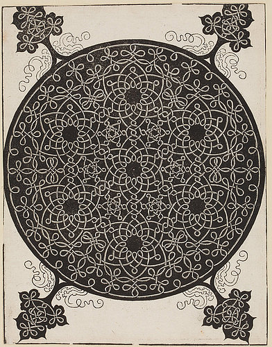 konfigurieren des Kunstdrucks in Wunschgröße Knoten mit sieben gleichen Geflechten. Nach 1507 von Durer, Albrecht