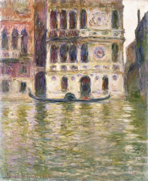 konfigurieren des Kunstdrucks in Wunschgröße Der Palazzo Dario. 1908 von Monet, Claude