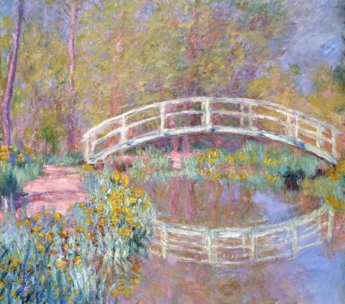 konfigurieren des Kunstdrucks in Wunschgröße Brcke in Monets Garten Pont dans le Jardin de Monet 189596 von Monet, Claude