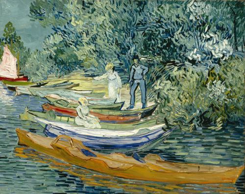 konfigurieren des Kunstdrucks in Wunschgröße Am Ufer der Oise in Auvers. 1890 von Van Gogh, Vincent