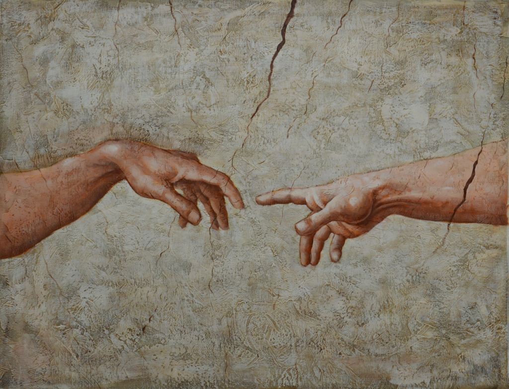 konfigurieren des Kunstwerks Michelangelos Erbe von Long