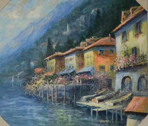 konfigurieren des Kunstwerks Lago di Garda von Masini