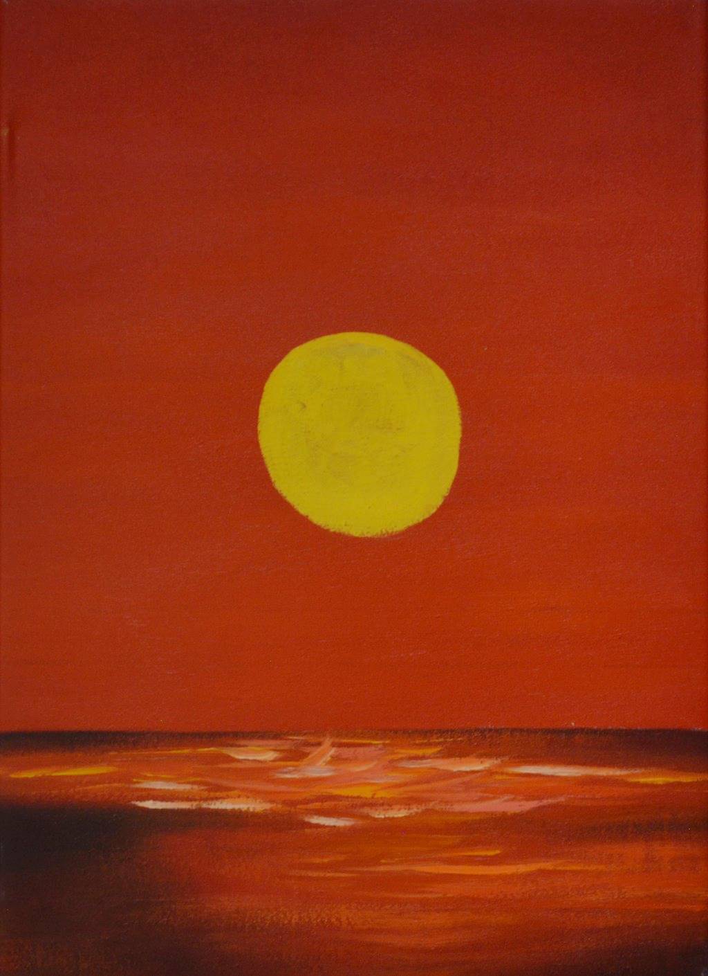 konfigurieren des Kunstwerks Rote Sonne von Eric