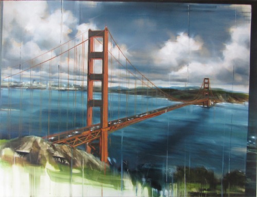 konfigurieren des Kunstwerks San Francisco Golden Gate von Spevák, Tomáš  